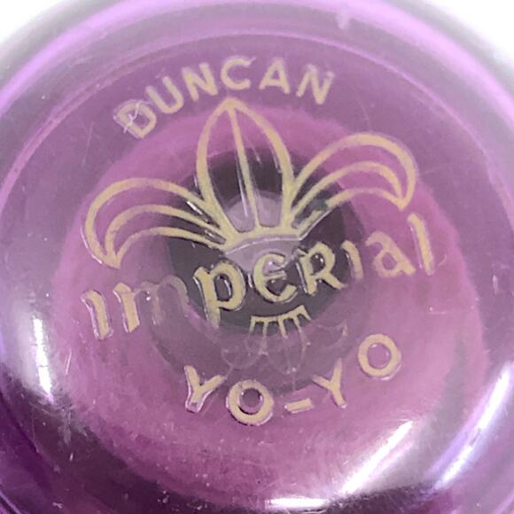 Duncan Imperial Yo-Yo Clear Purple - Picture 2 of 5